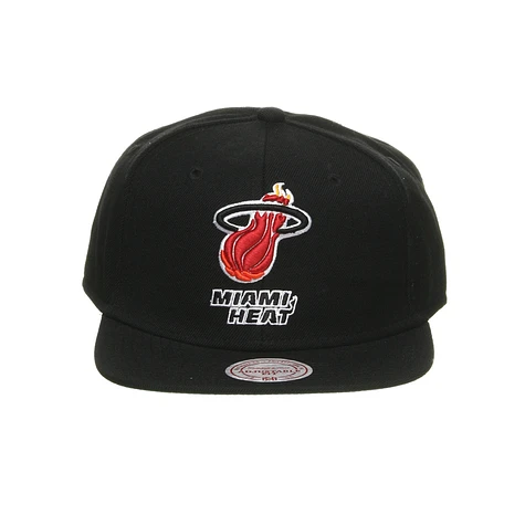 Mitchell & Ness - Miami Heat NBA Basic Solid Team Snapback Cap