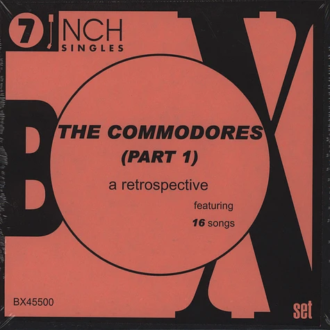 Commodores - Box Set Part 1