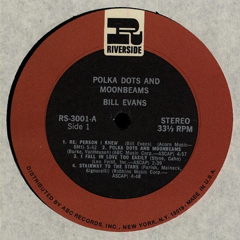 Bill Evans - Polka Dots And Moonbeams