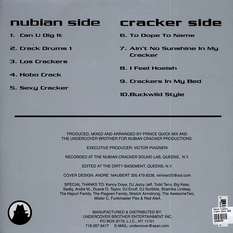 Nubian Crackers - Cracker Beats 2000
