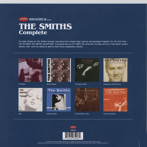 The Smiths - Complete 12” Vinyl Version