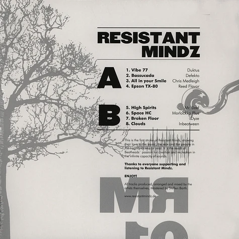 Resistant Mindz - RM 01