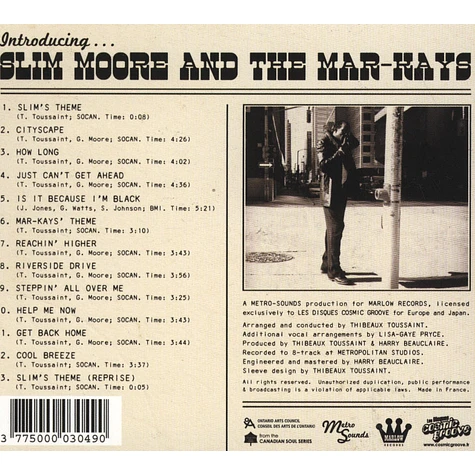 Slim Moore & The Mar-Kays - Slim Moore & The Mar-Kays