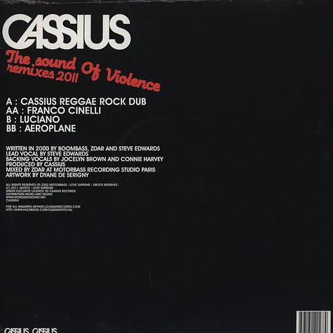 Cassius - The Sound Of Violence Remixes 2011
