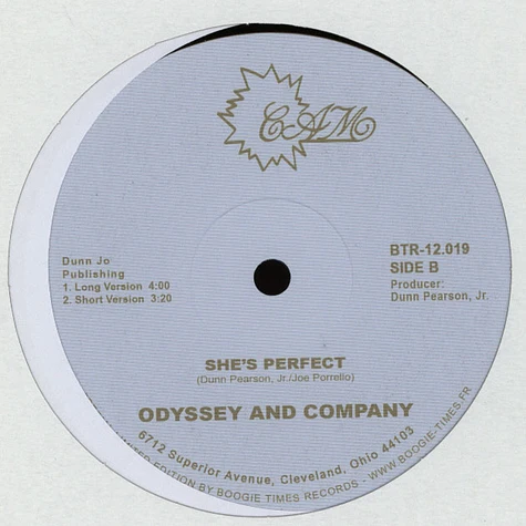 Odyssey And Company - She's Perfect