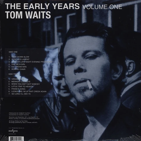 Tom Waits - The Early Years Volume 1