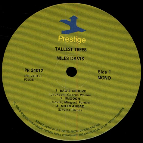 Miles Davis - Tallest Trees