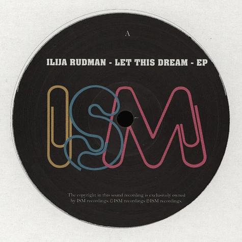 Ilija Rudman - Let This Dream EP