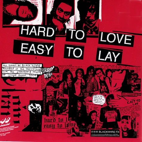 Black Wire - Hard To Love Easy To Lay