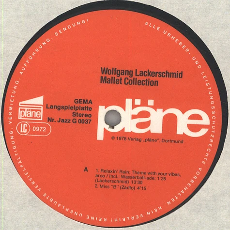 Wolfgang Lackerschmid - Mallet Connection
