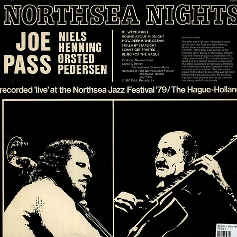 Joe Pass / Niels Henning / Orsted Pedersen - The Big 3