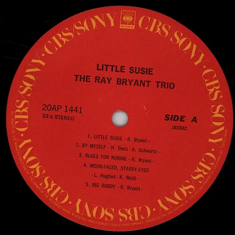 The Ray Bryant Trio - Little Susie