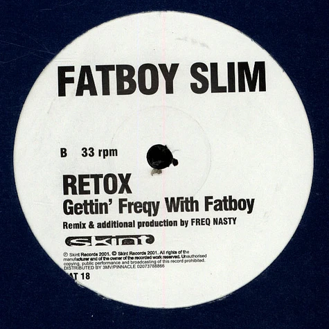 Fatboy Slim - Retox Dave Clarke remix