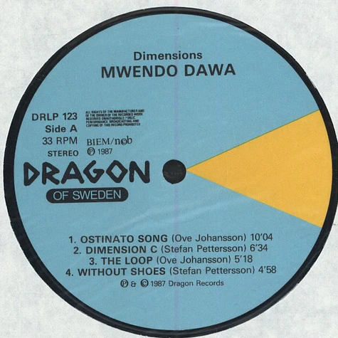 Mwendo Dawa - Dimensions