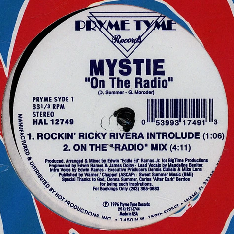 Mystie - On The Radio