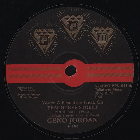 Geno Jordan - You're A Peachtree Freak On Peachtree Street (Part III)