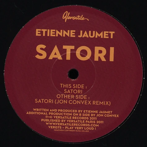 Etienne Jaumet - Satori EP John Convex Remix