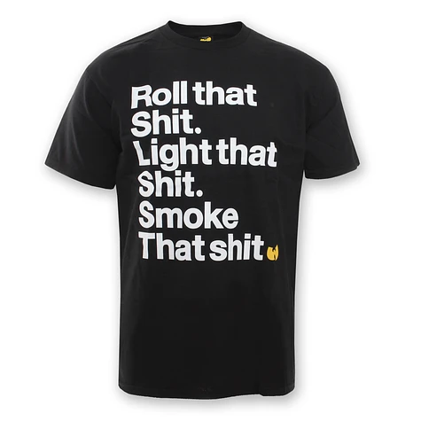 Wu-Tang Brand Limited - Roll That Shit T-Shirt