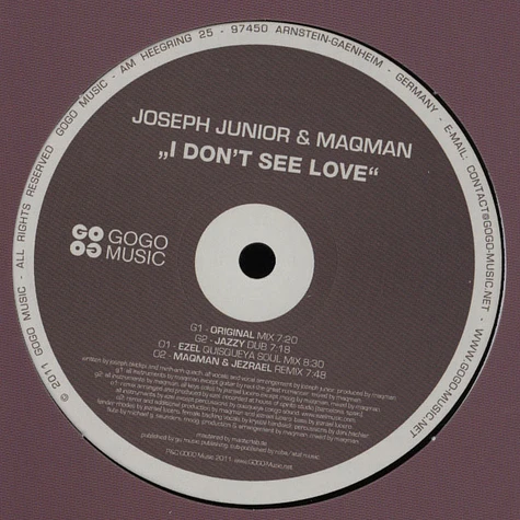 Joseph Junior & Maqman - I Don't See Love