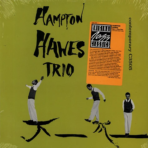 Hampton Hawes Trio - Vol. 1: The Trio