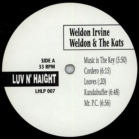Weldon Irvine - Weldon & The Kats