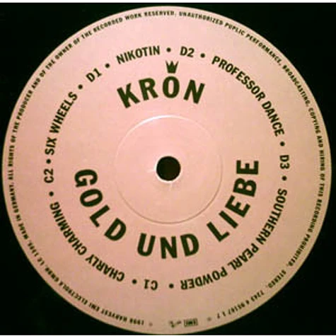 Kron - Gold Und Liebe