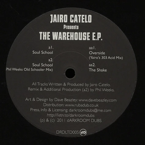 Jairo Catelo - The Warehouse EP