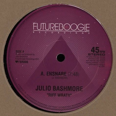 Julio Bashmore - Riff Wrath