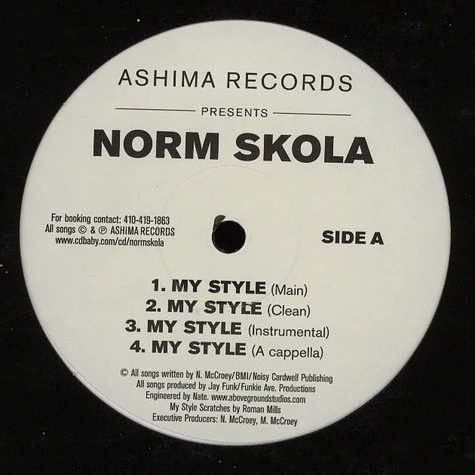 Norm Skola - My Style