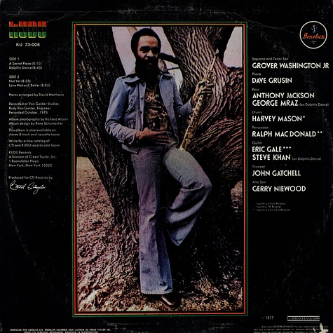 Grover Washington, Jr. - A Secret Place