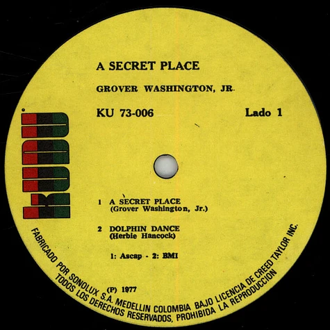 Grover Washington, Jr. - A Secret Place