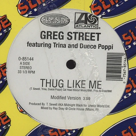 Greg Street - Thug Like Me