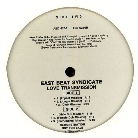 East Beat Syndicate - Love Transmission