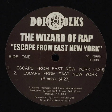 The Wizard Of Rap - Escape From East New York