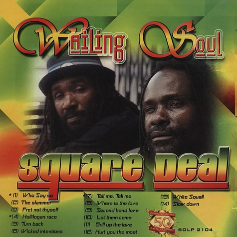 Wailing Soul - Square Deal