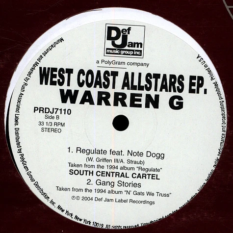 West Coast Allstars - EP