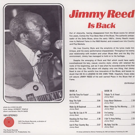 Jimmy Reed - Is Back