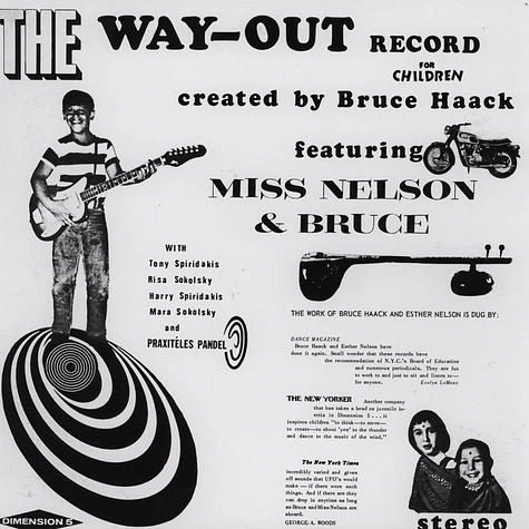 Bruce Haack & Ms. Nelson - Way Out Record For Children