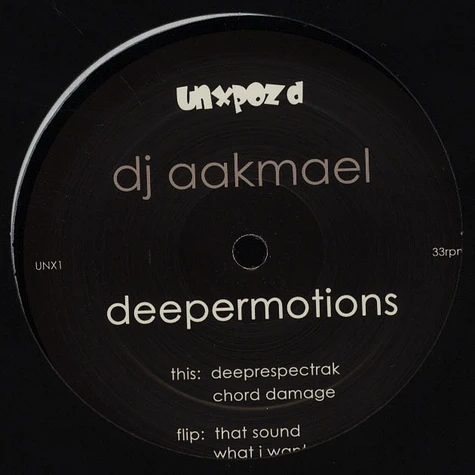 DJ Aakmael - Deepermotions