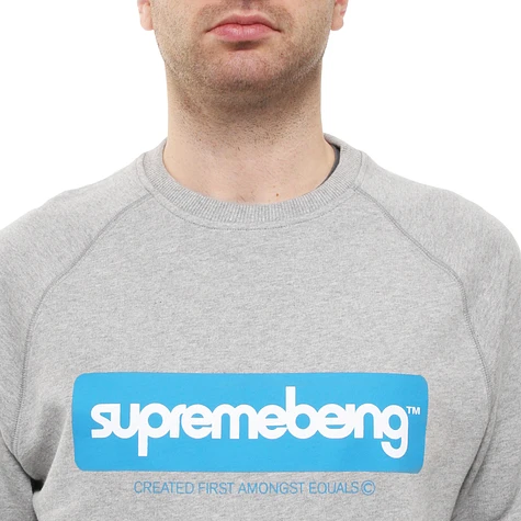Supremebeing - Box Modified Crew Sweater