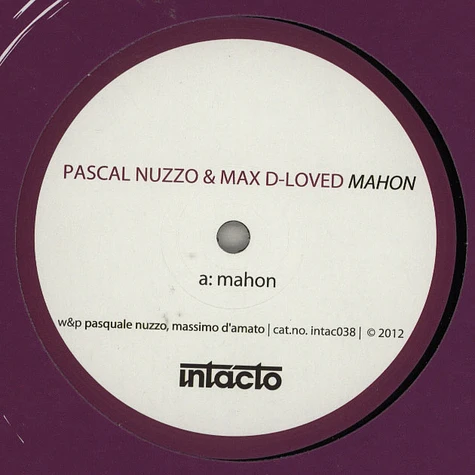 Pascal Nuzzo & Max D-Loved - Mahon