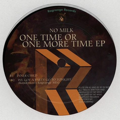 No Milk - One Time Or One More Time EP