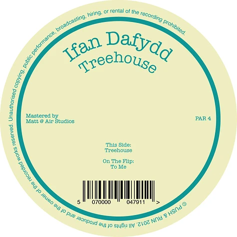 Ifan Dafydd - Treehouse