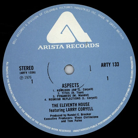 The Eleventh House Featuring Larry Coryell - Aspects