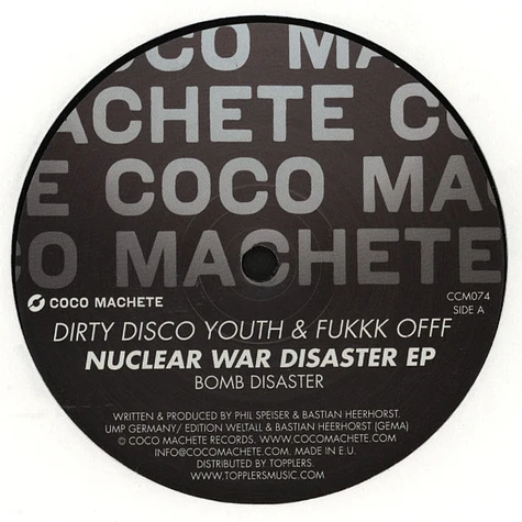 Dirty Disco Youth & Fukkk Offf - Nuclear War Disaster EP