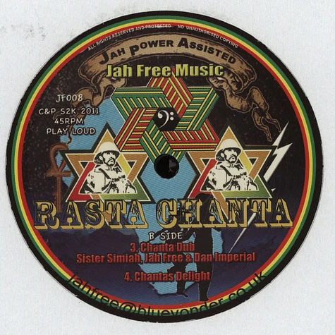Sister Simiah / Jah Free / Dan Imerial - Rasta Chanta / Imperial Sound Army / Sax P