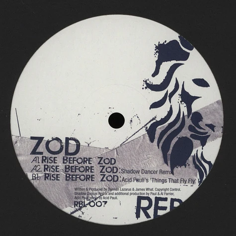 Zod - Rise Before Zod