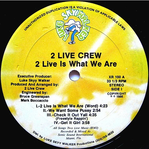 The 2 Live Crew - 2 Live Is What We Are