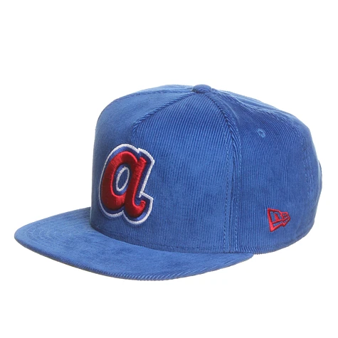 New Era - Atlanta Braves Corduroy Basic Snapback Cap