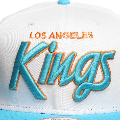 New Era - Los Angeles Kings Team Script Snapback Cap